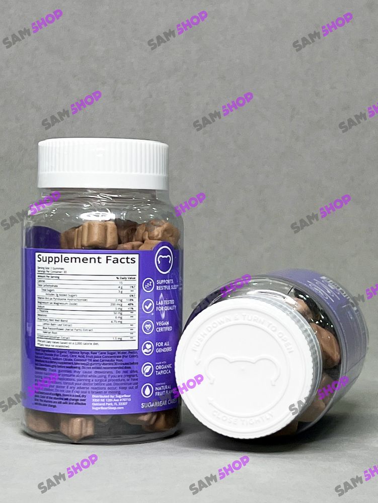 پاستیل SLEEP VITAMIN شوگربیر - سم7شاپ - sam7shop.ir