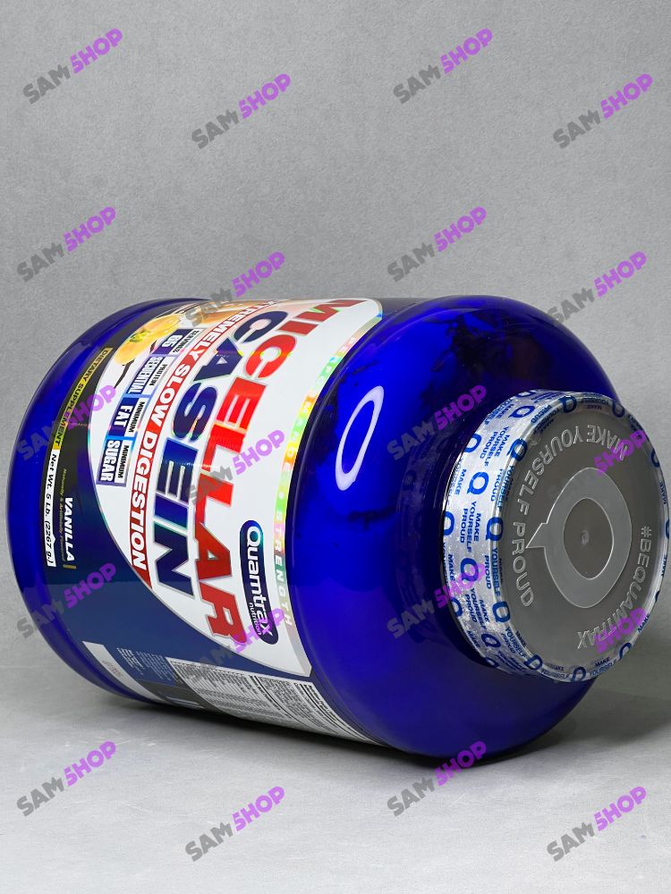 پروتئین کازئین کوامترکس - Quamtrax Micellar Casein - سم7شاپ - sam7shop.ir