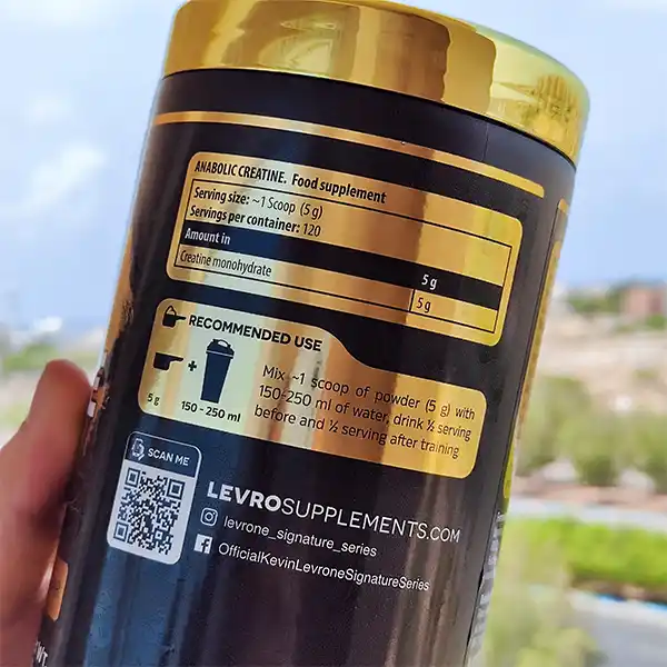 کراتین آنابولیک کوین لورون ۶۰۰ گرمی | Kevin Levrone Anabolic creatine ۶۰۰ gr-سم۷شاپ-sam۷shop