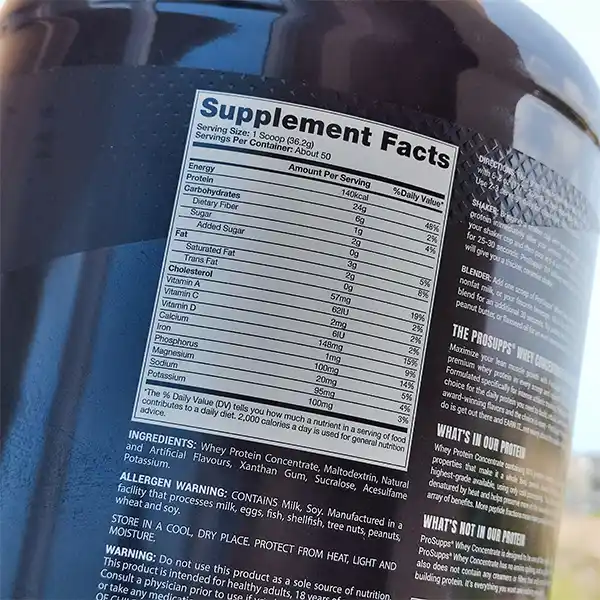 پروتئین وی کنسانتره پروساپس | Pro Supps Whey-سم7شاپ-sam7shop