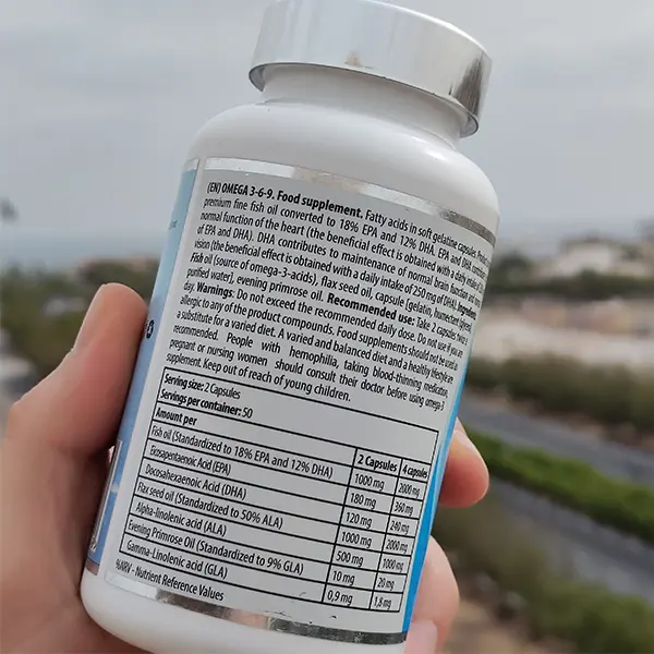 مکمل امگا 9-6-3 برند فا | FA Nutrition Omega 3-6-9-سم7شاپ-sam7shop