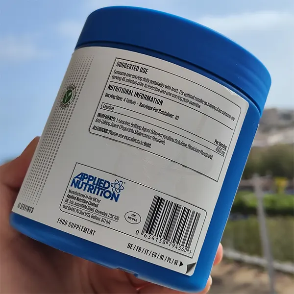 مکمل لوسین 4K  اپلاید نوتریشن | Applied nutrition Leucine 4K-سم7شاپ-sam7shop