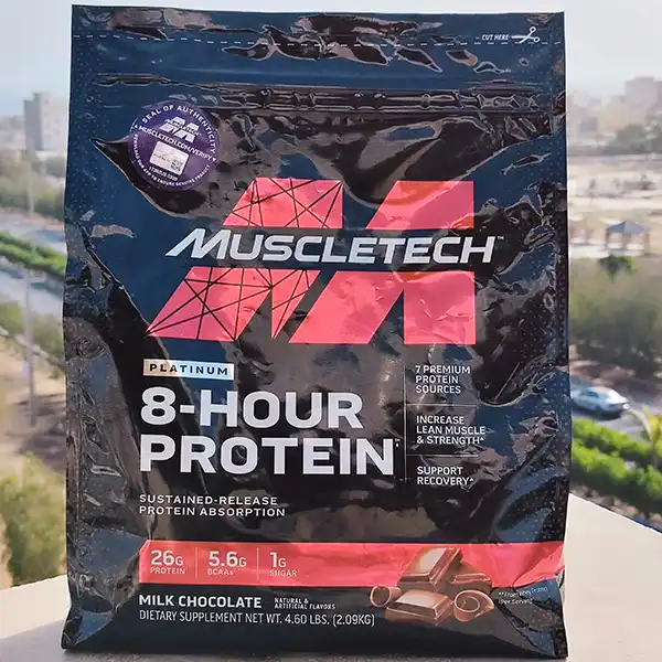 پروتئین 8 ساعته پلاتینیوم ماسل تک | Muscletech Platinum 8-Hour Protein-سم7شاپ-sam7shop.ir