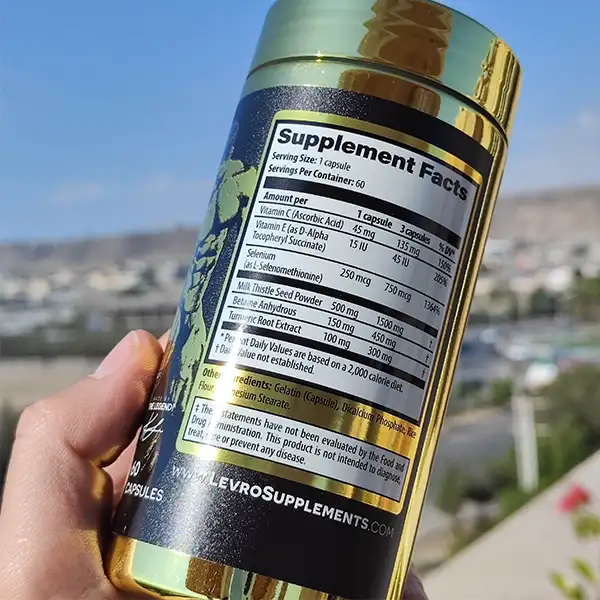 محافظت کننده کبد کوین لورون | KEVIN ANABOLIC LIVER SUPPORT-سم7شاپ-sam7shop.ir