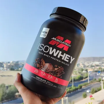 وی ایزوله ماسل تک طرح 2024 | MUSCLETECH ISO WHEY 2LB- سم سون شاپ- sam7shop.ir