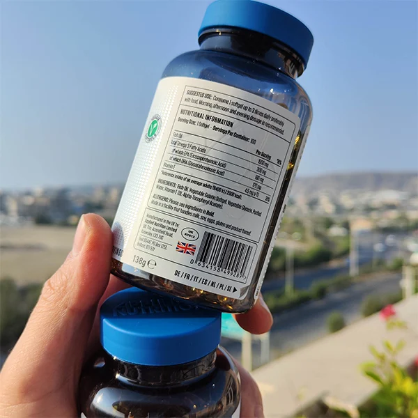 امگا 3 اپلاید نوتریشن | omega 3 Applied nutrition- سم سون شاپ- sam7shop.ir