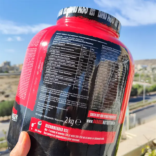 پروتئین وی ایزوله بد اس | BAD ASS NUTRITION ISOBOLIC-سم سون شاپ-sam7shop.ir