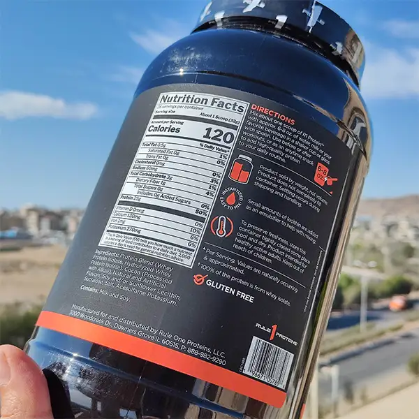 وی ایزوله رول وان 900 گرمی | Rule One Protein Whey Isolate 900gr- سم سون شاپ-sam7shop.ir