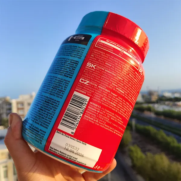 کراتین مونوهیدرات کراپیور ناترند 500 گرمی | Nutrend CREATINE MONOHYDRATE CREAPURE 500gr-سم7شاپ-sam7shop.ir