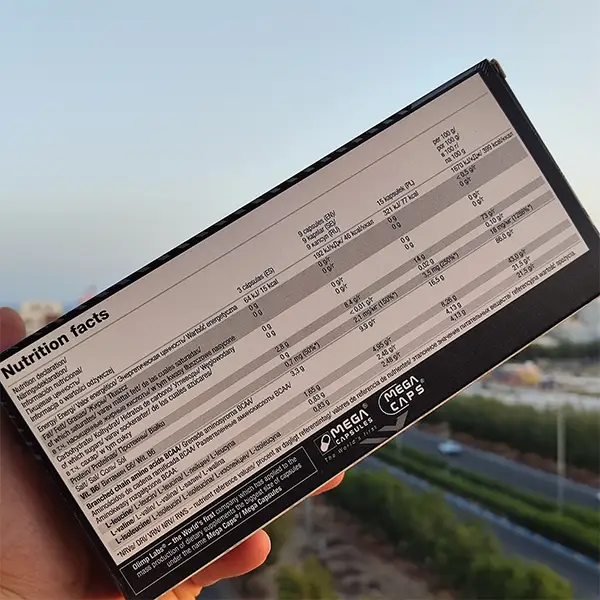 کپسول بی سی ای ای 1100 مگا کپس الیمپ | Olimp BCAA 1100 Mega Caps-سم7شاپ-sam7shop.ir