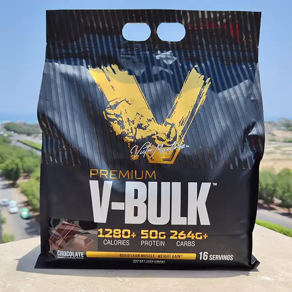 گینر مس وی بالک ویکتور مارتینز | Victor Martinez V-Bulk Gainer 12LBS-سم7شاپ-sam7shop.ir