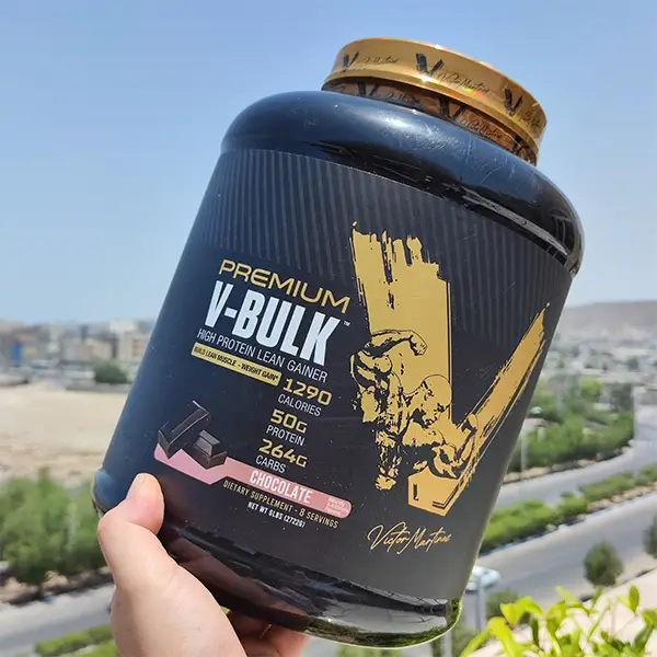 مس گینر بالک پریمیوم ویکتور مارتینز | Victor Martinez V-Bulk Gainer-سم7شاپ-sam7shop.ir