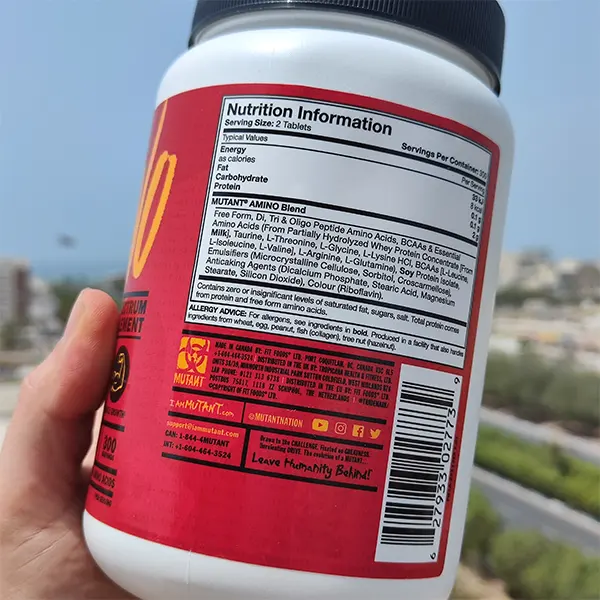 آمینو موتانت 600 قرص | Mutant Amino 600 Tablets-سم7شاپ-sam7shop.ir