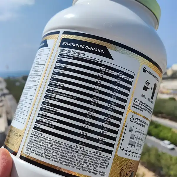 مس گینر گلد کوین لورون - Kevin Levrone Gold Lean Mass-سم7شاپ-sam7shop