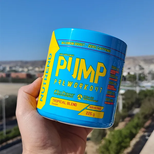 پمپ بدون کافئین ناترند 225 گرمی |  Nutrend Pump 225 g-سم7شاپ-sam7shop.ir