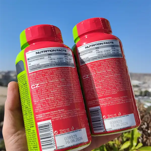 کپسول تریبولوس ناترند ترستریس توربو | Nutrend Tribulus Terrestris Turbo 120 caps-سم7شاپ-sam7shop.ir