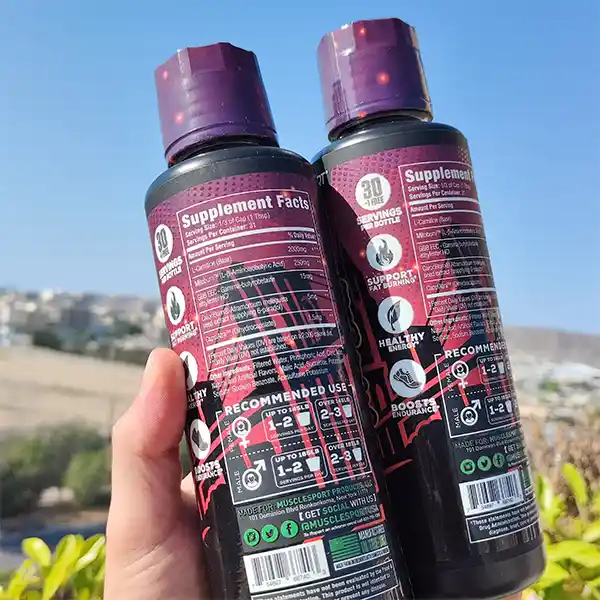 ال کارنیتین کارنی شرد و میتوبرن ماسل اسپرت | MuscleSport CarniShred + MitoBurn-سم7شاپ-sam7shop.ir