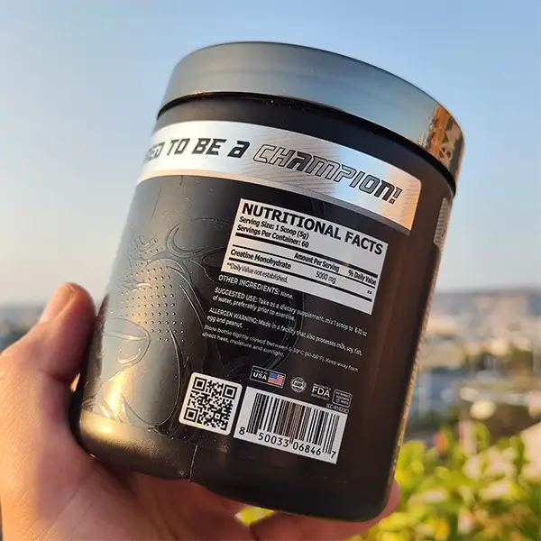 کراتین مونوهیدرات کر چمپس CORE CHAMPS - سم7شاپ - sam7shop.ir