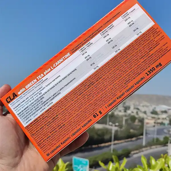 مکمل سی ال ای با چای سبز و ال-کارنیتین الیمپ | Olimp CLA with Green Tea plus L-Carnitine-سم7شاپ-sam7shop.ir