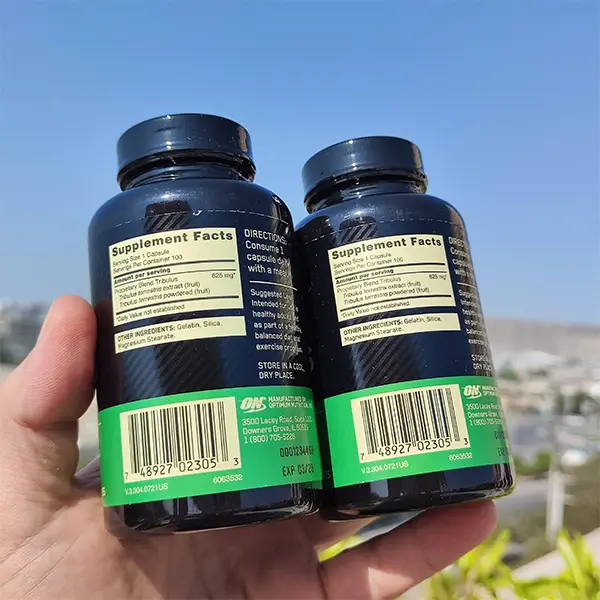 کپسول تریبولوس 625 میلی‌گرم اپتیموم نوتریشن | Optimum Nutrition Tribulus Capsules 625 mg-سم7شاپ-sam7shop.ir