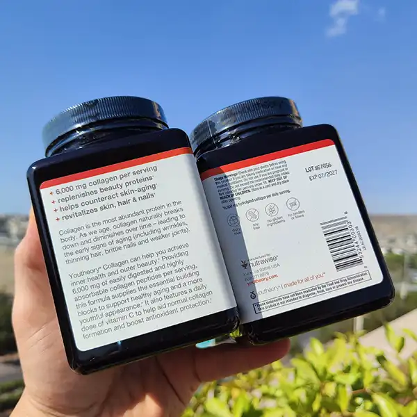 قرص کلاژن با ویتامین سی یوتئوری | Youtheory Collagen with Vitamin C 290 Tablets-سم7شاپ-sam7shop.ir