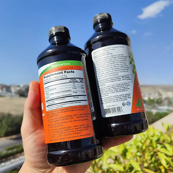 کلروفیل مایع برند نو فودز | Now Foods Liquid  Chlorophyll-سم7شاپ-sam7shop.ir