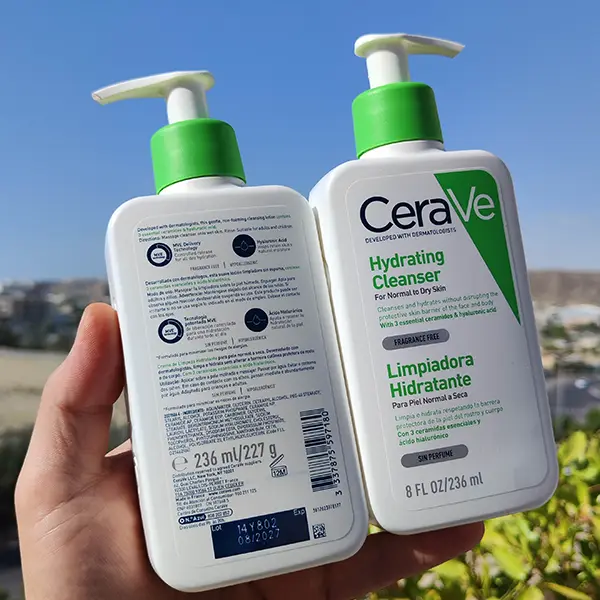 ژل شستشو و آبرسان سراوی پوست خشک تا نرمال 236 میل | CeraVe Hydrating Facial Cleanser For Normal to Dry Skin- سم7شاپ-sam7shop.ir