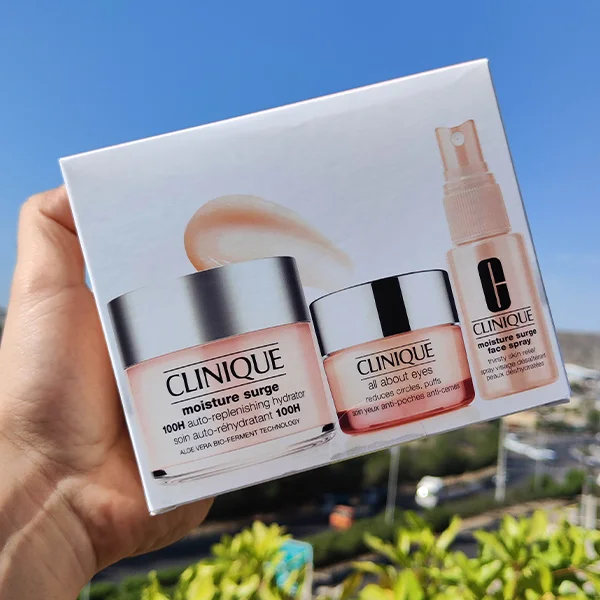 پک مسافرتی آبرسان ۱۰۰ ساعته کلینیک | Clinique travel exclusive 100H moisture- سم سون شاپ-sam7shop.ir