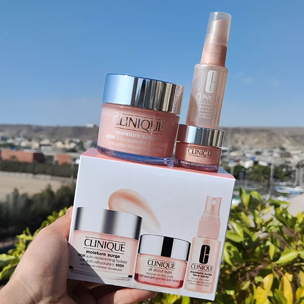 پک مسافرتی آبرسان ۱۰۰ ساعته کلینیک | Clinique travel exclusive 100H moisture- سم سون شاپ-sam7shop.ir