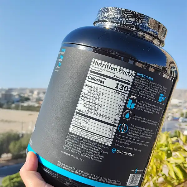 پروتئین وی رول وان | Protein whey rule one - سم سون شاپ - sam۷shop