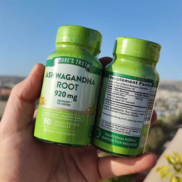 کپسول آشواگاندا نیچرز تروث 920 میلی گرم | Nature’s Truth Ashwagandha Root 920 mg-سم7شاپ-sam7shop.ir