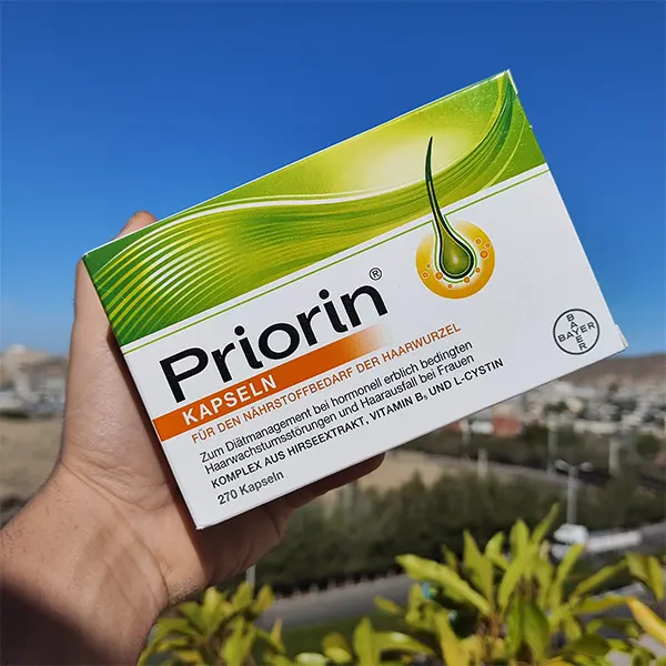 قرص پریورین ضد ریزش مو اصل آلمانی 270 عددی