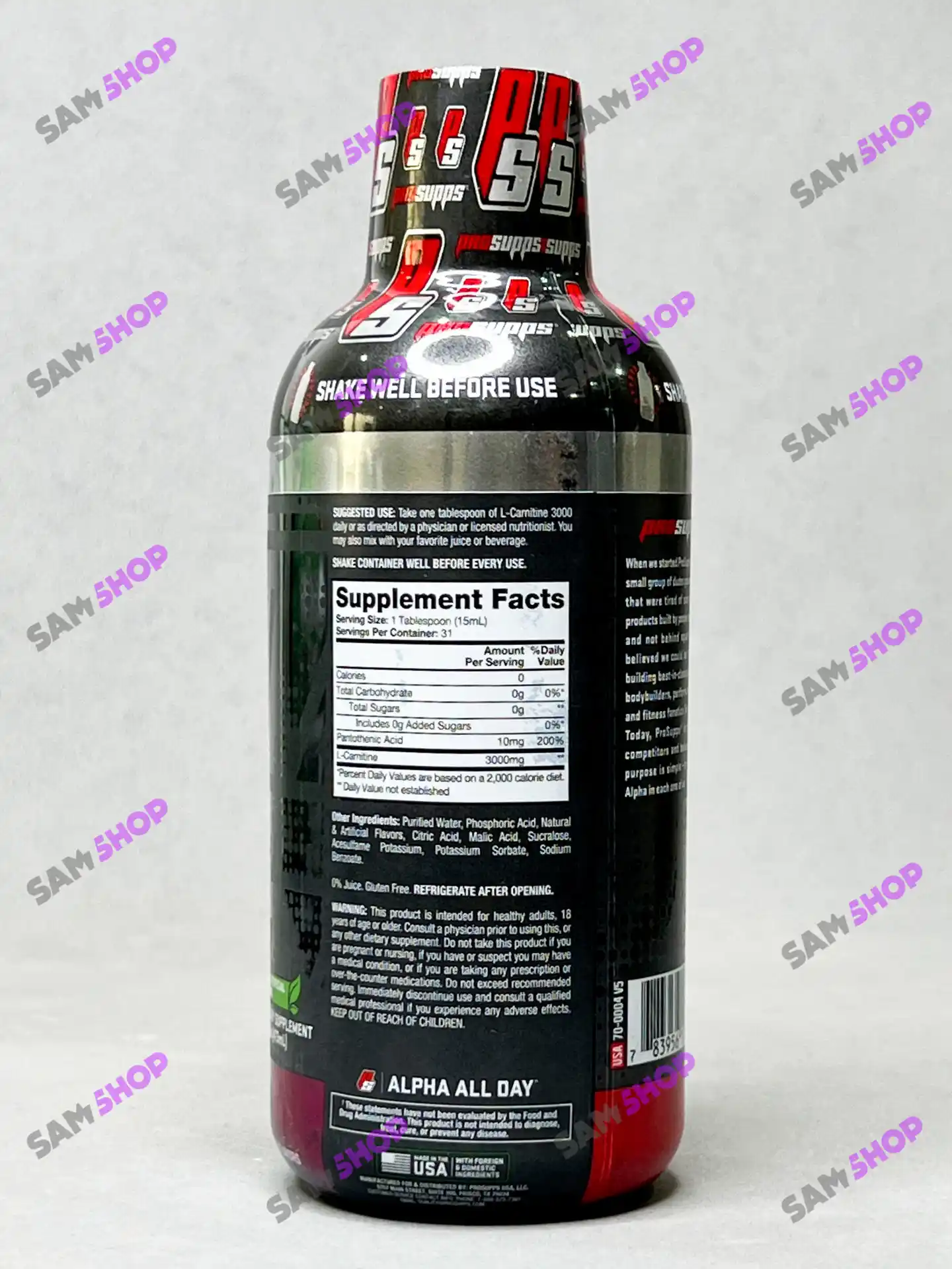 ال کارنیتین مایع 3000 پروساپس - PROSupps L-Carnitine 3000