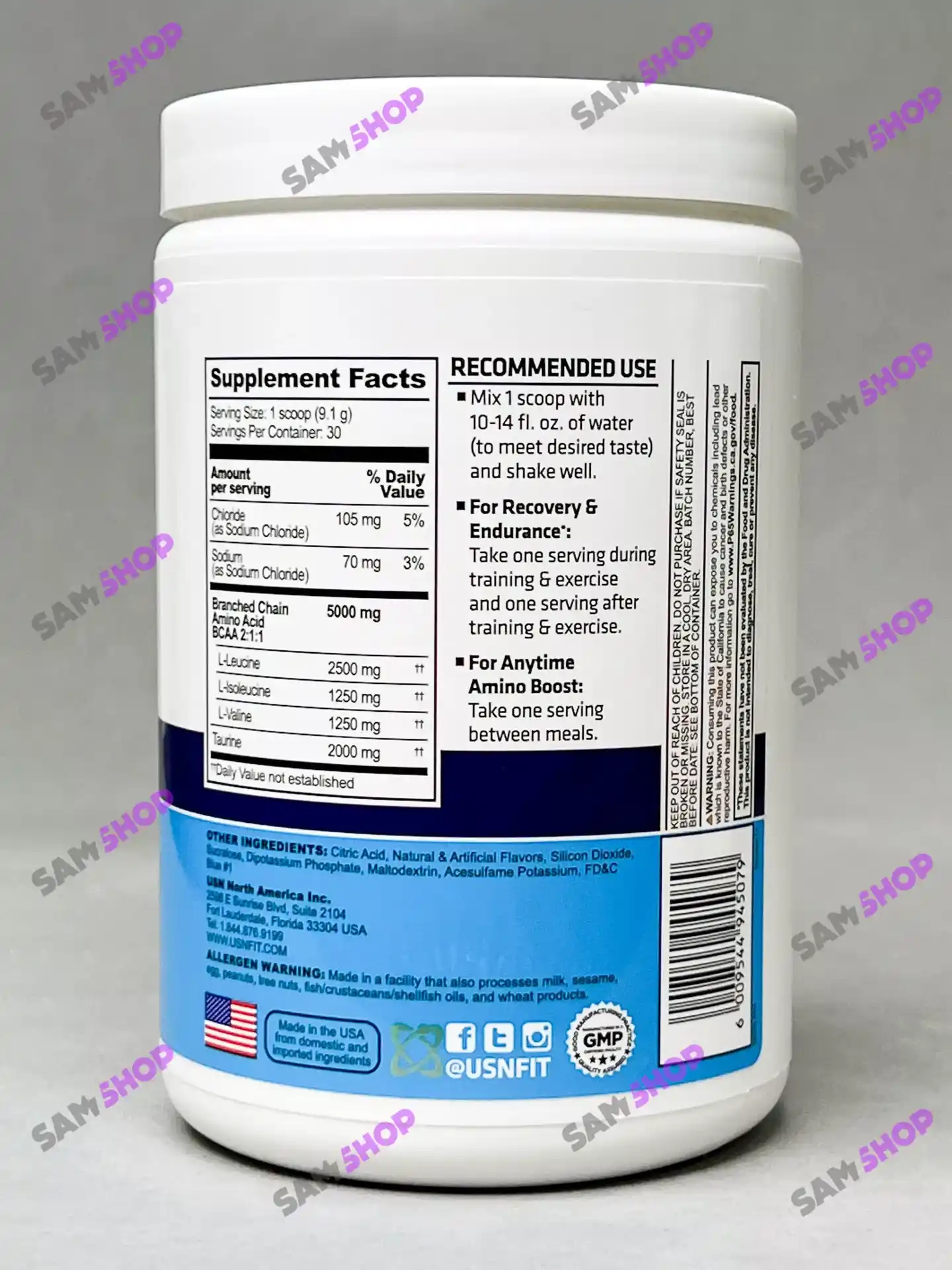 بی سی ای ای آمینو یو اس ان - USN BCAA Amino