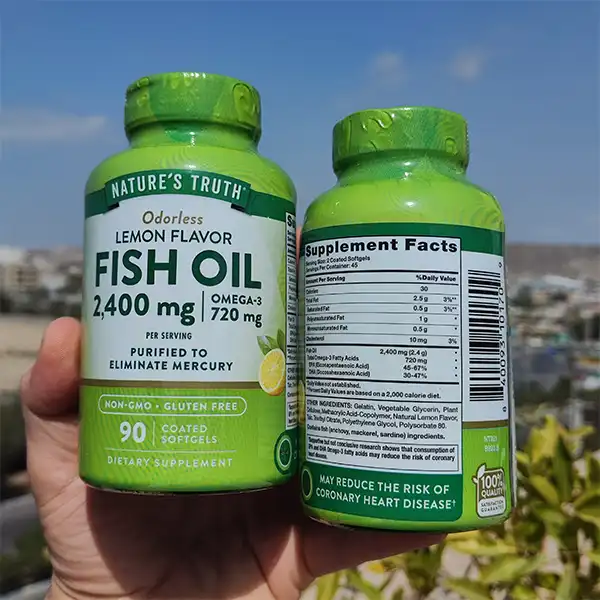 کپسول امگا ۳ نیچرز تروث ۲۴۰۰ میلی‌گرم (90 و 250 عددی) 