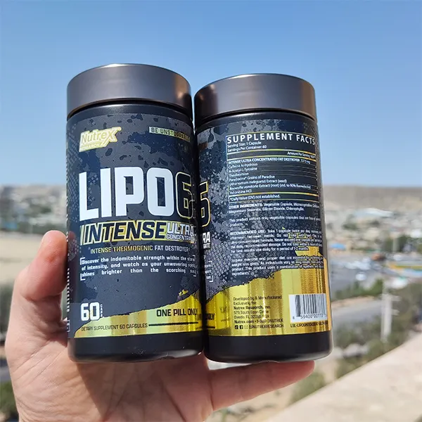 لیپو 6 بلک اینتنس ناترکس 60 عددی 