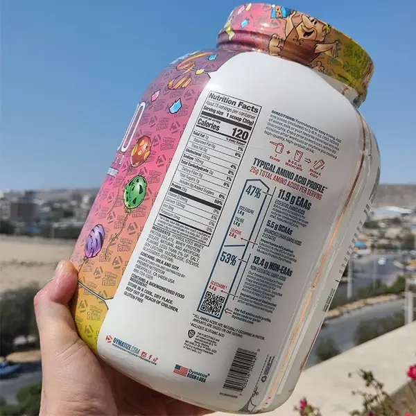 پروتئین وی ایزوله دایماتیز 2.3 کیلوگرم