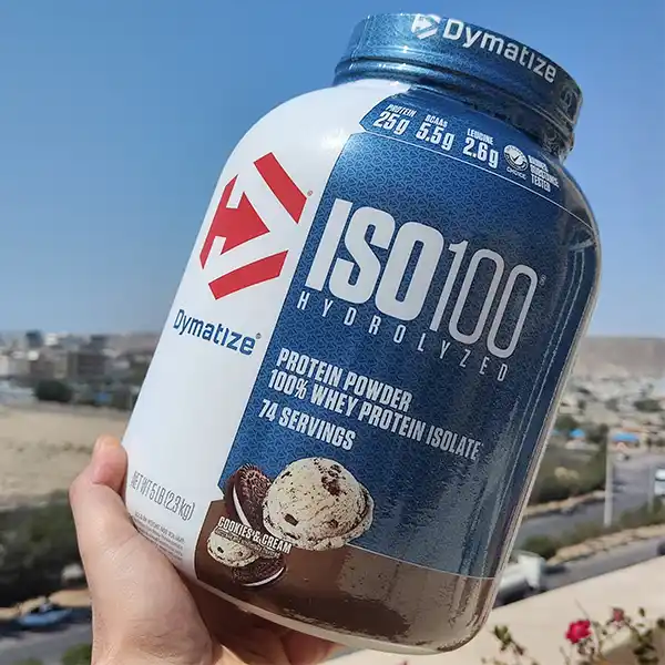 پروتئین وی ایزوله دایماتیز 2.3 کیلوگرم اصل