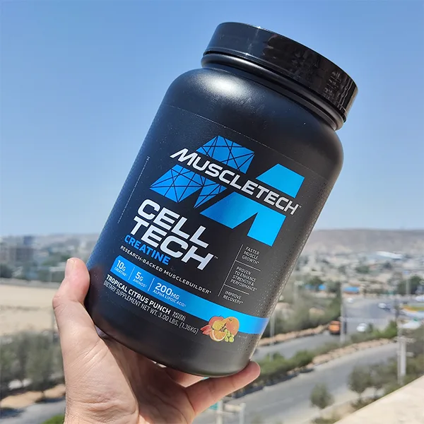 کراتین ترکیبی ماسل تک 2.7 و  1.36 کیلوگرم