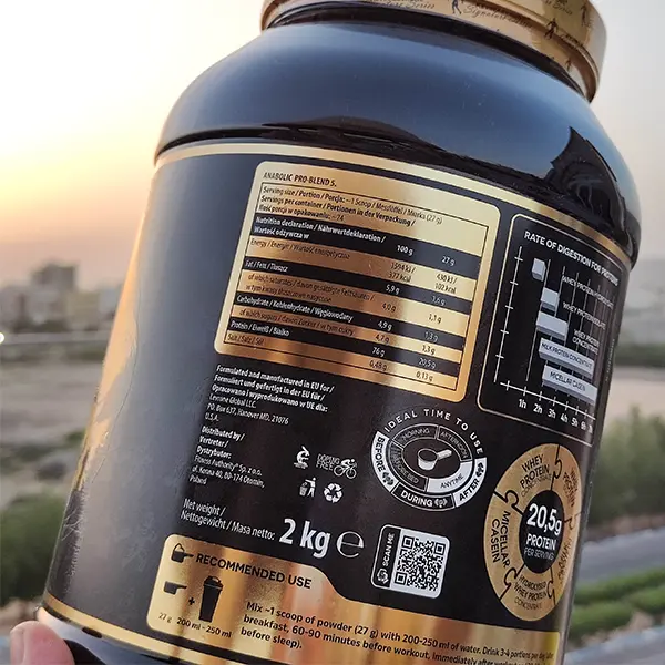 وی پروتئین آنابولیک پرو بلند کوین لورون