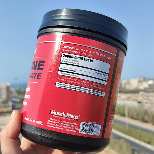 کراتین مونوهیدرات میکرونایز ماسل مدز