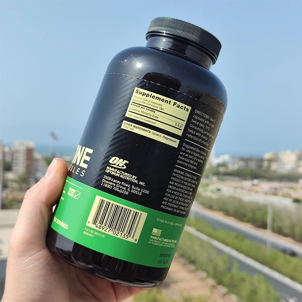 کپسول کراتین میکرونایز اپتیموم نوتریشن 