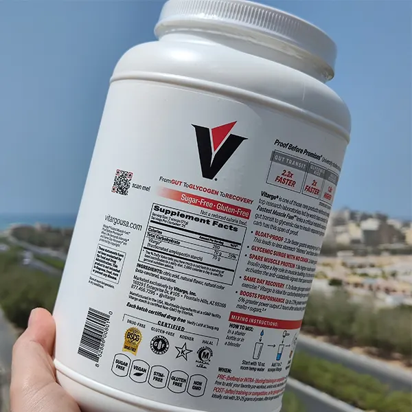 مکمل کربوهیدرات ویتارگو