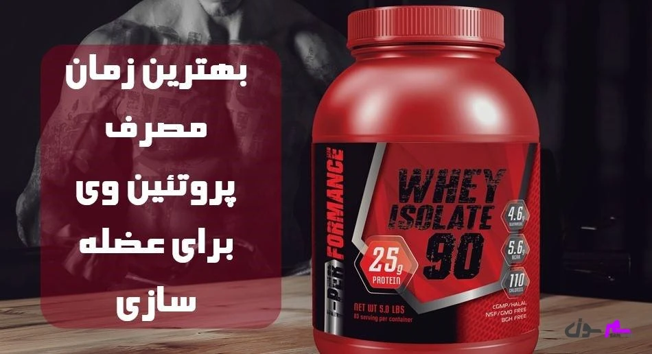 بهترین زمان مصرف پروتئین وی برای عضله سازی